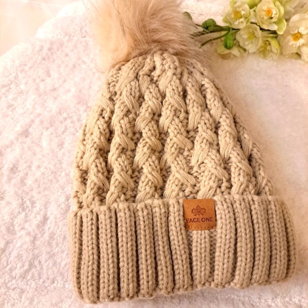 Women's Ribbed Winter Beanies -Soft and Warm New
